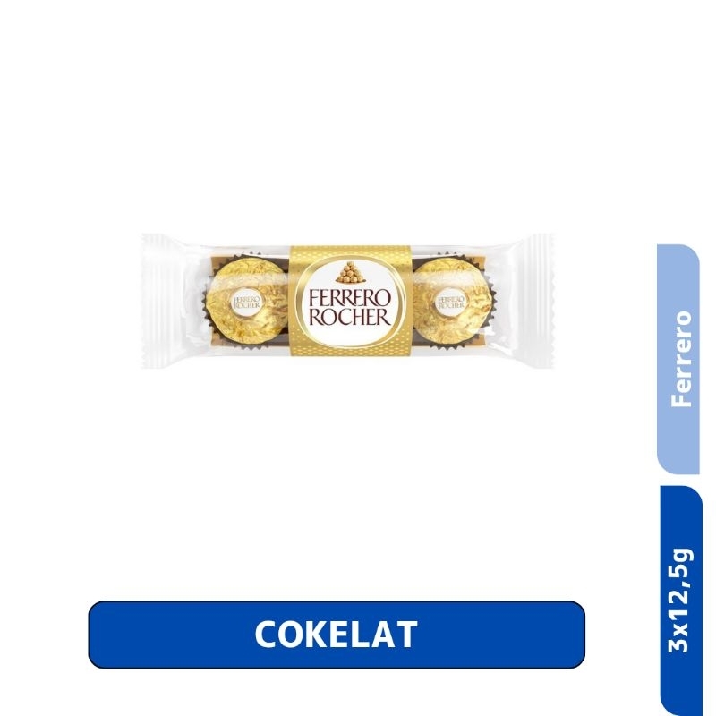 

Ferrero Rocher Cokelat 3 x 12.5 g