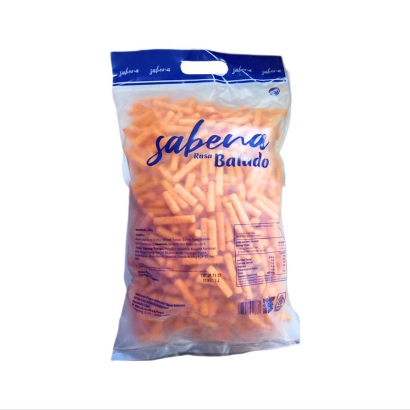 

Sabena Makanan Ringan Stik Rasa Balado Bag 340g