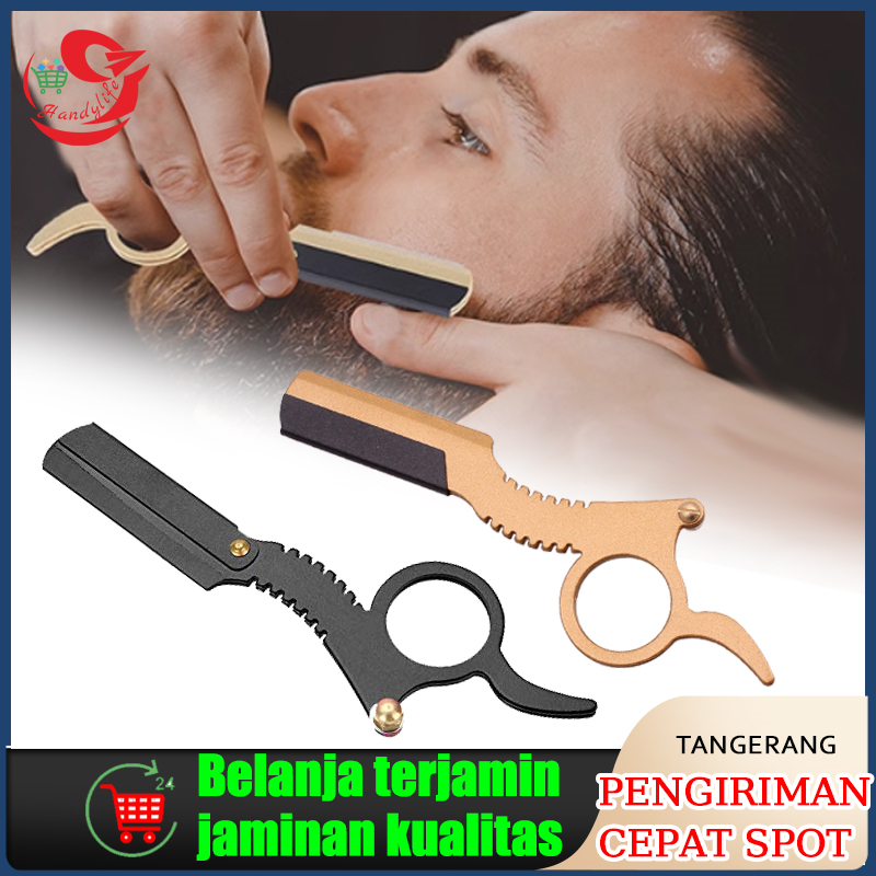 Pisau Cukur Rambut Manual / Isi Ulang Sliet/ Gagang Pisau Cukur