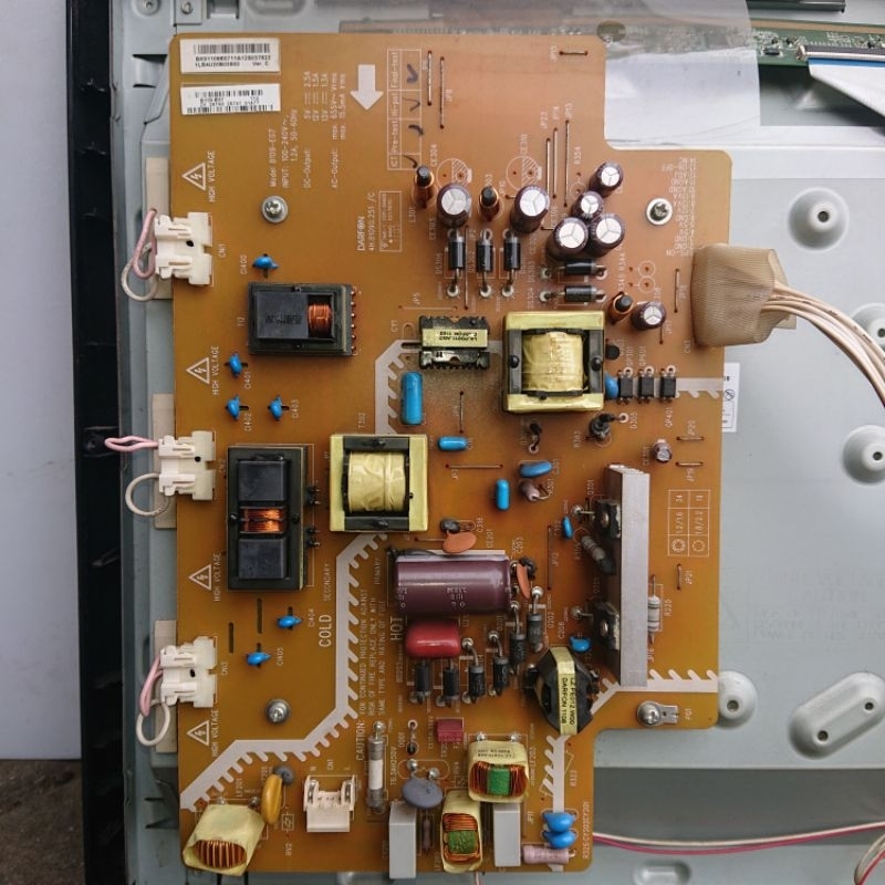 POWER SUPLAY TV LCD SANYO 24 INCH MODEL 24K50 MESIN REGULATOR PSU SANYO LCD24K50 LCD-24K50