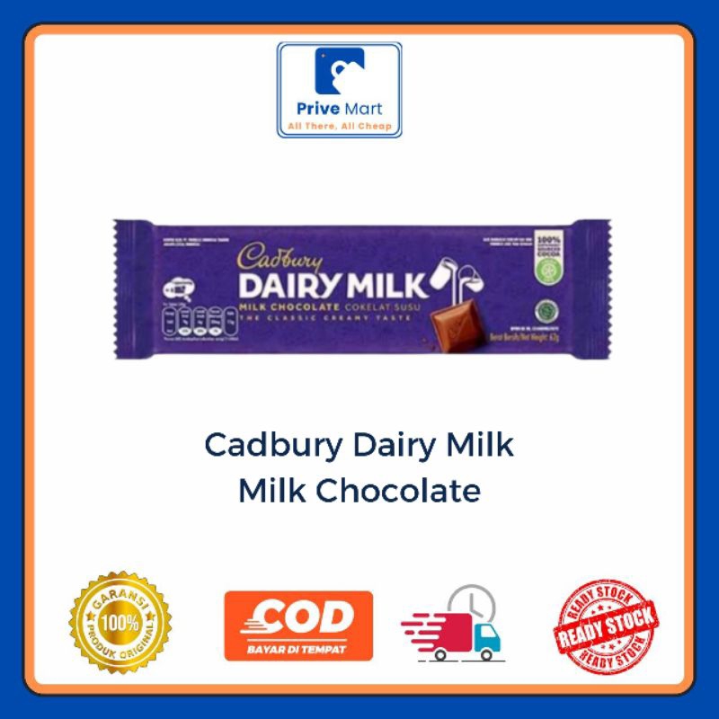 

Cadbury Daily Milk Milk Chocolate 62g Prive Mart