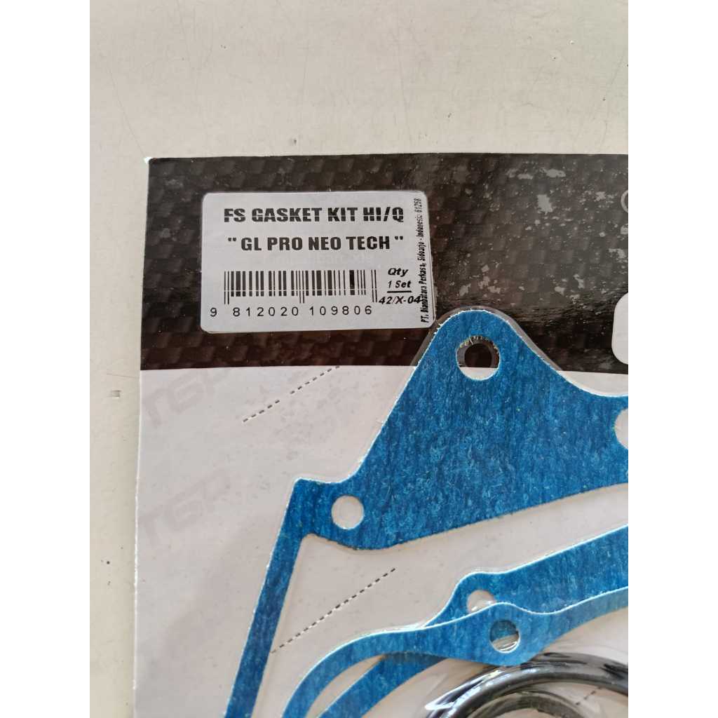 Fulset Gasket Packing Pack Perpak Full Set GL Pro Neotech GL Max Neotech TGP