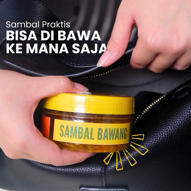 

KTr190 Sambal Bawang Segud Pedas Tanpa Pengawet 100/200g