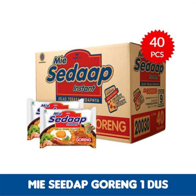 

mie sedap goreng 1 dus | isi 40 pcs
