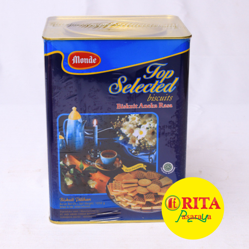 

Monde Top Selected Kaleng 1050gr – Aneka Biskuit Premium & Lezat