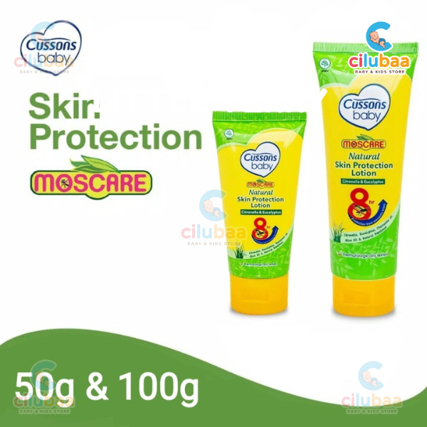 Cussons Baby Lotion Moscare Anti Nyamuk - Lotion Nyamuk Bayi Anak - Mencegah Gigitan Nyamuk