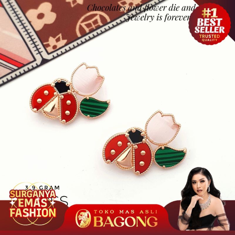 BROSS FASHION KEPIK 17K/750-ASLI BAGONG GOLD BAGONG EMAS