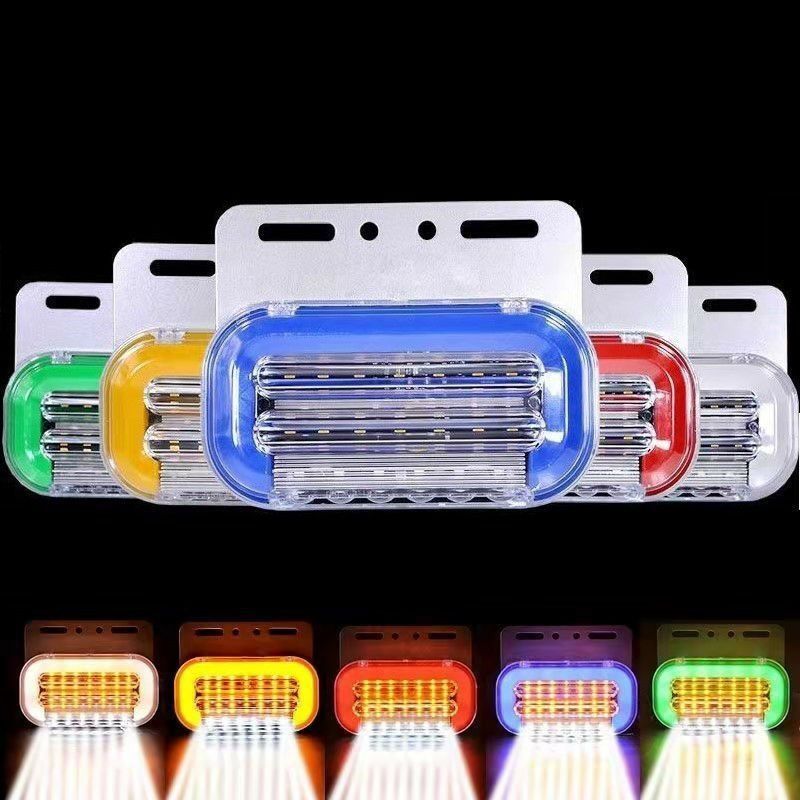 led 24v/12v side lamp 24v 18led lampu bak truk