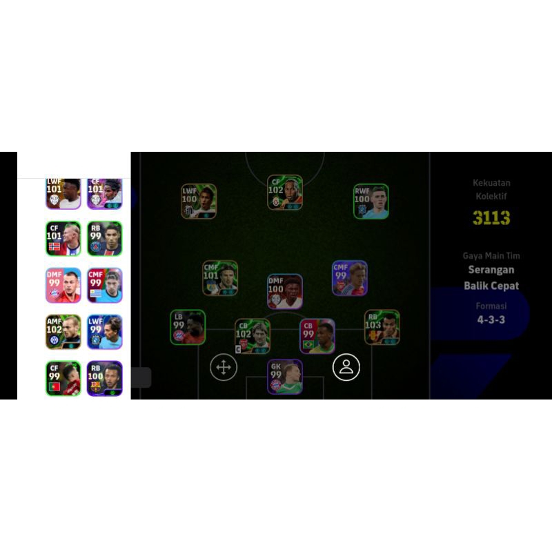Efootball neymar santos,  pack Blue lock x Tsubatsa standar