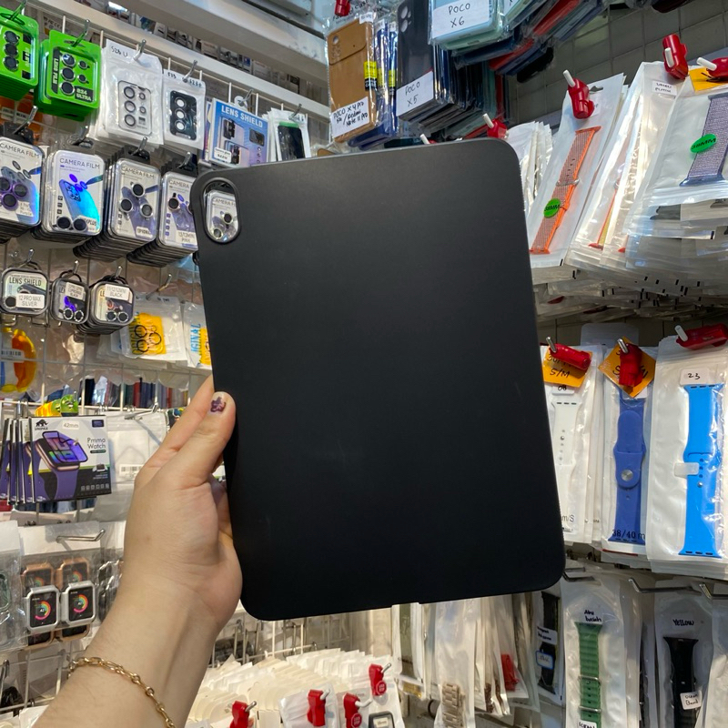 Case Slim Apple iPad Air 4/5 ipad 10 /ipad mini 6/7 Casing  Polos - Hitam