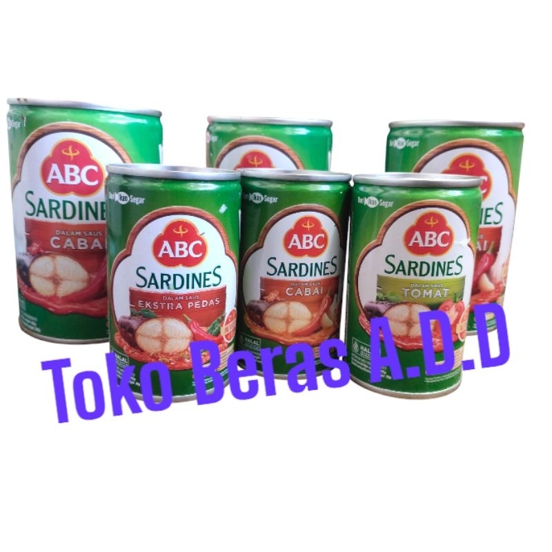 

ABC Sardines Saus Cabai 425gr