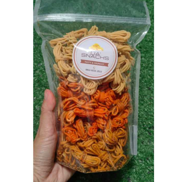 

CEMILAN MIE GULUNG 3 RASA MIX ORIGINAL BALADO MANIS PEDAS ASIN 300GR | CEMILAN MIE GULUNG VIRAL