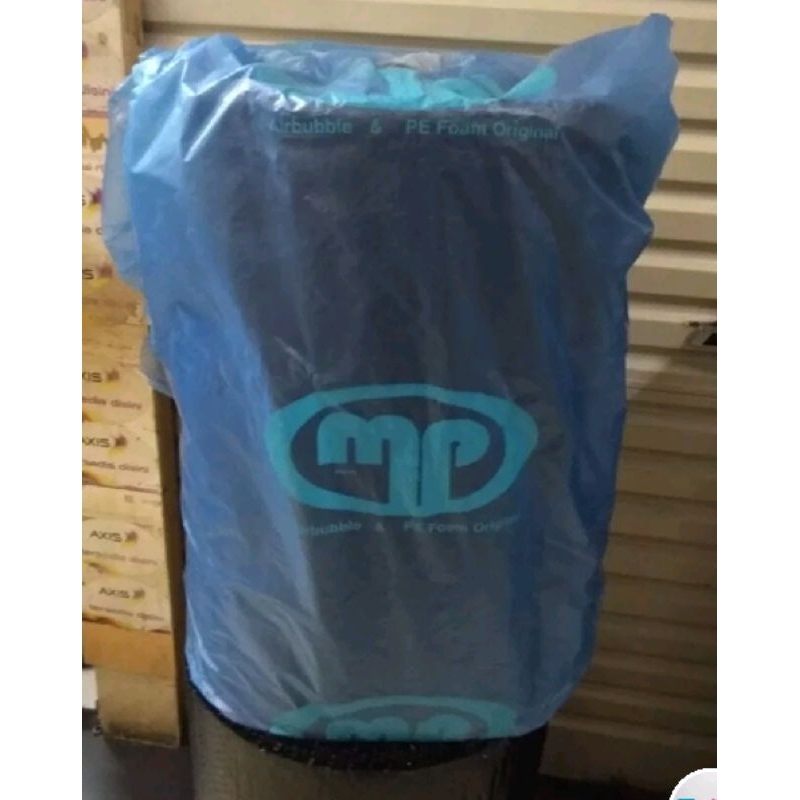 

Plastik Bubble Wrap 50mx60cm Sangat Tebal Mulia Pack Biru