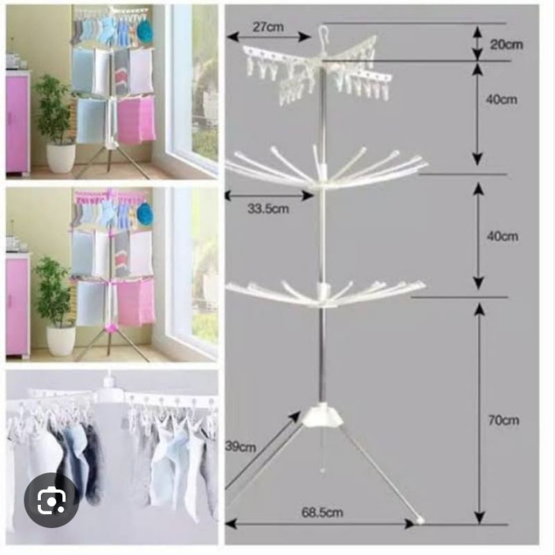 JEMURAN MENARA/JEMURAN BAJU BAYI MENARA