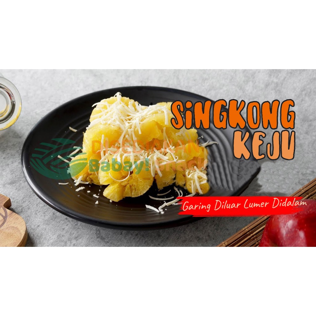 

Singkong Keju Mentega Frozen Renyah Siap Masak