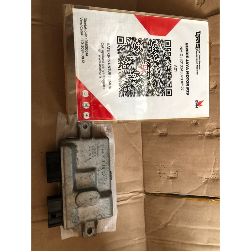 ECU ECM UNIT CONTROL HONDA BEAT DELUXE(idling stop) 2021-2024 (SECOND 100%ORIGINAL BERKUALITAS) no.K