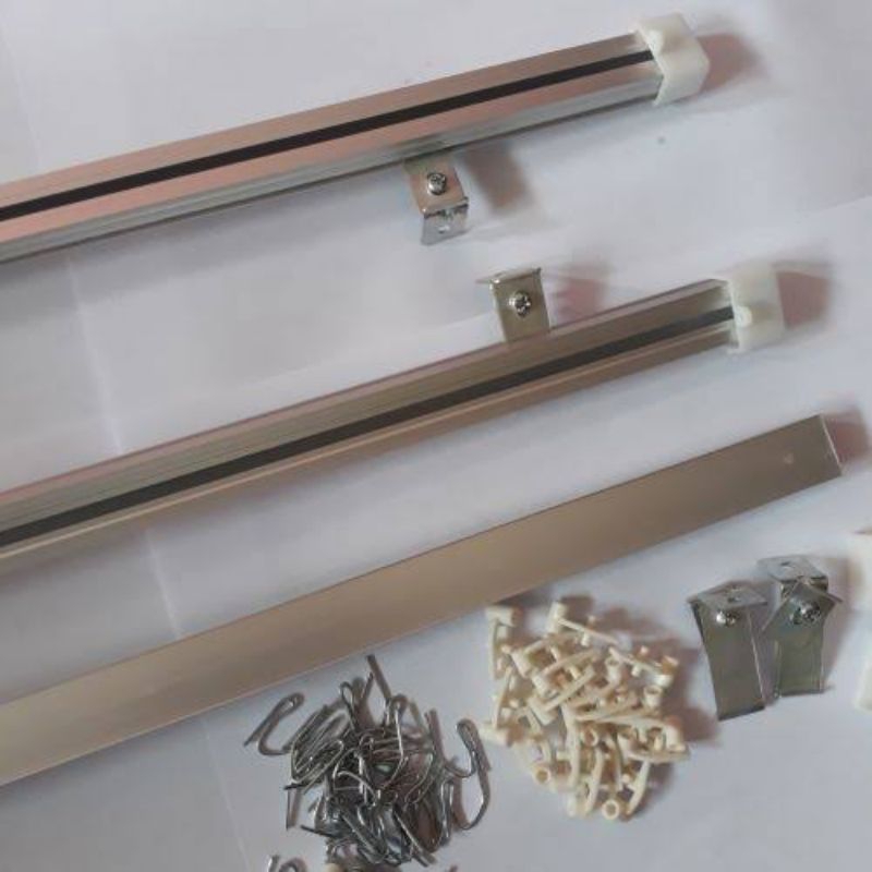 batang gorden kotak full set Batang kotak gorden Batang kotak Batang Batang gorden 1 meter komplit B