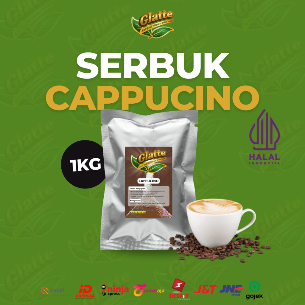

Powder Glatte Rasa Cappucino / Bubuk Rasa Cappucino 1kg