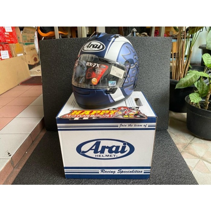 ARAI RX7X YAMAHA KODO BLUE FULL FACE HELMET