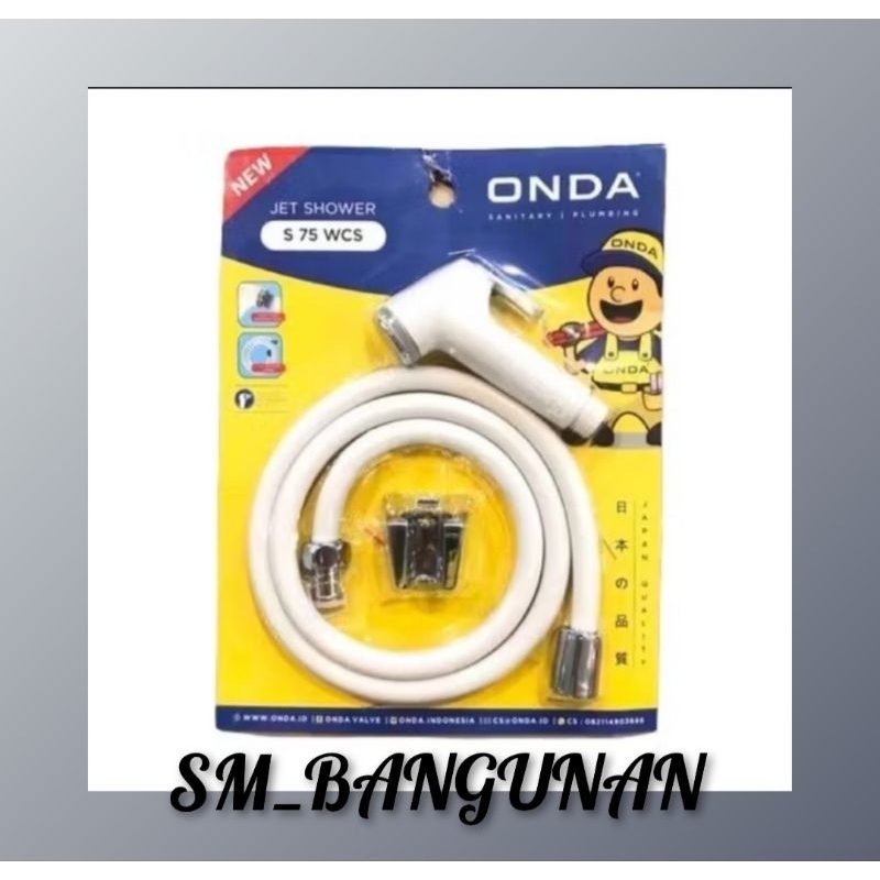JET SHOWER KLOSET / SHOWER CEBOK WC MEREK ONDA KUALITAS BAGUS