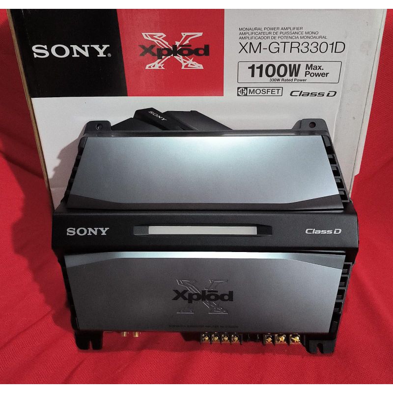 Sony XK-GTR3301D Class D Monoblock Power Amplifier Mono