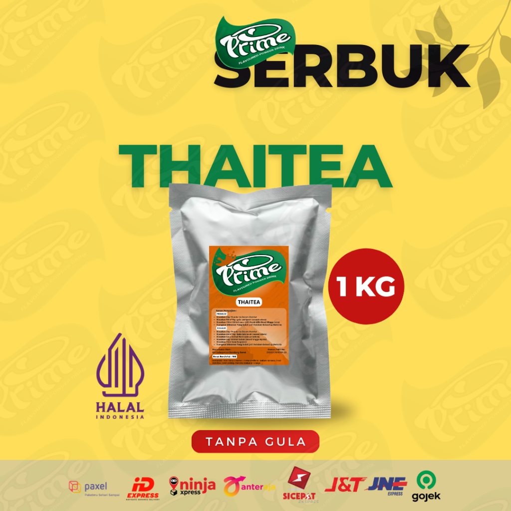 

Powder Prime Rasa Thaitea / Bubuk Minuman Tanpa Gula 1 Kg - THAITEA