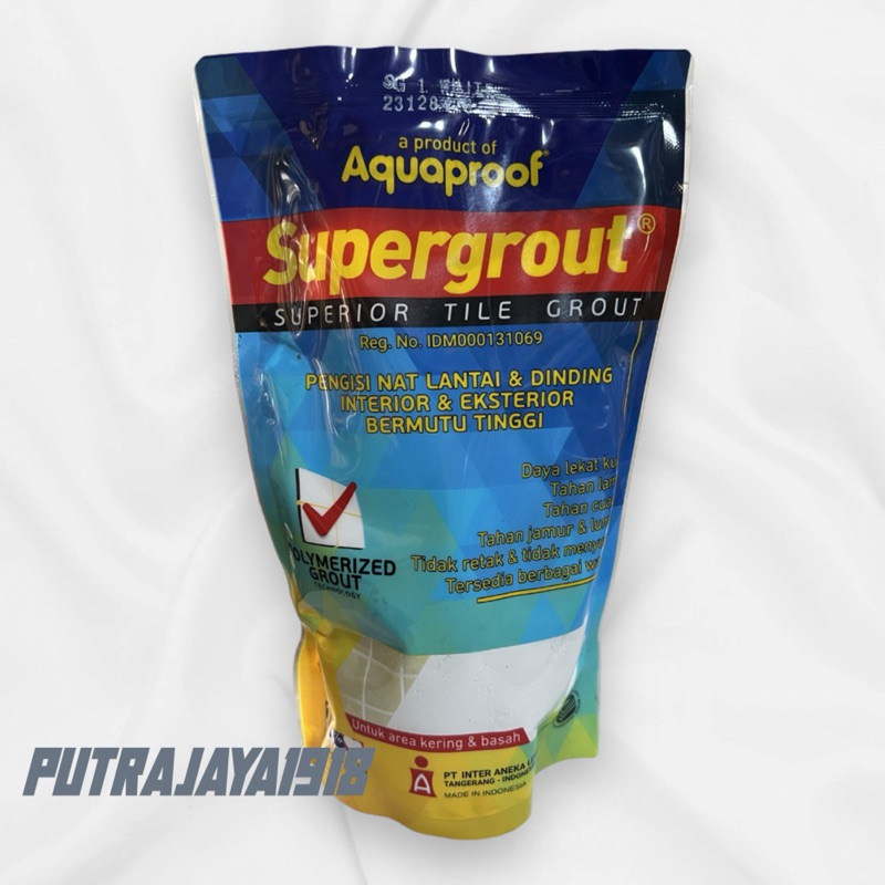 NAT KERAMIK SUPERGROUT AQUAPROOF - nat keramik nat dinding supergrout