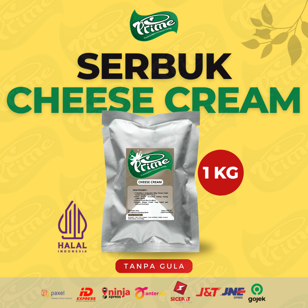 

Powder Prime Cheese Cream / Bubuk Topping Cheese Cream 1 kg