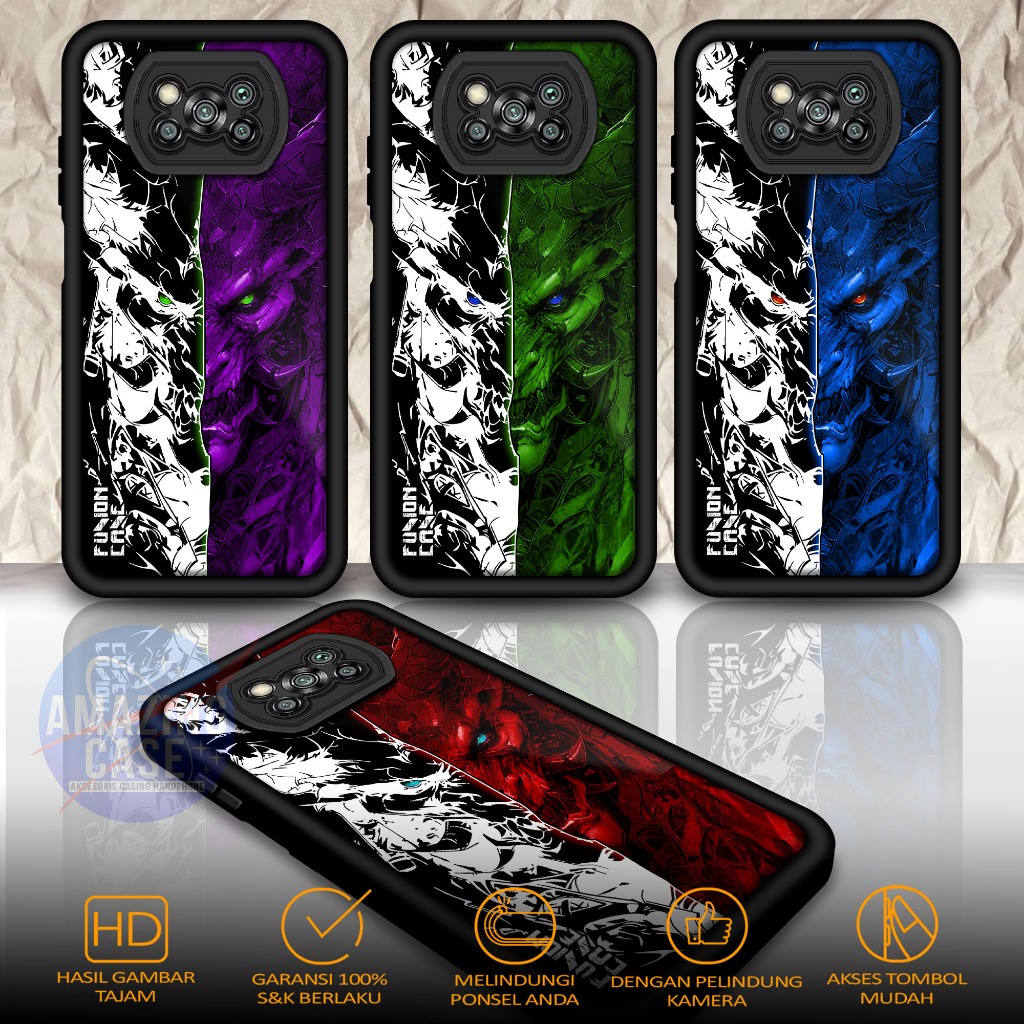 Case Premium Compatible For POCO X3  X3 NFC X3 PRO  Motif TPG Casing Softcase Glossy Anti Jamur