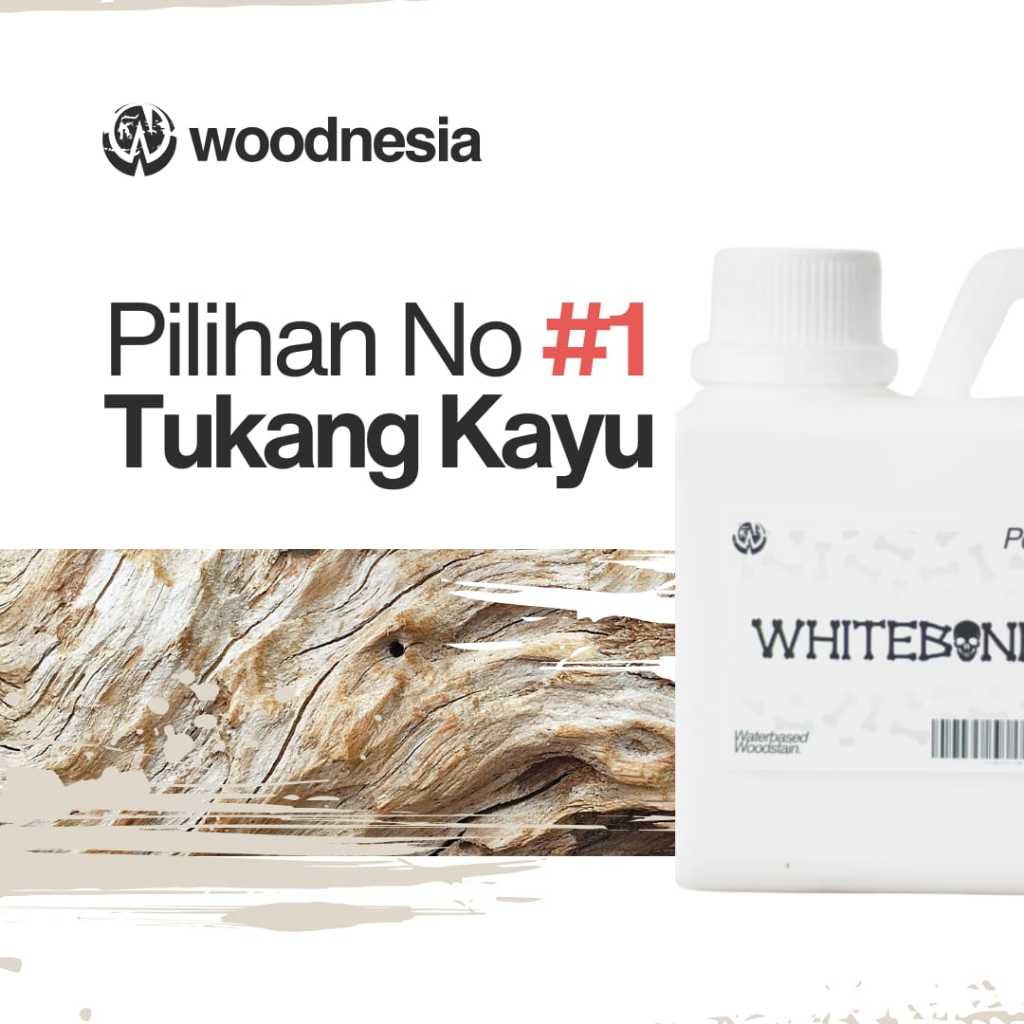 Cat Duco Putih Whitebone Woodnesia 500gr Cat Kayu Dasar Politur Kayu Putih Besi Juga Cat Primer
