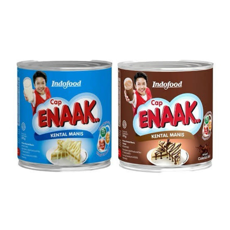 

susu kental manis cap enak/enak kaleng