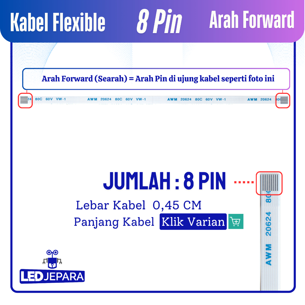 FFC Kabel Flexible Touchpad Laptop Acer Kabel Fleksibel Touchpad Acer