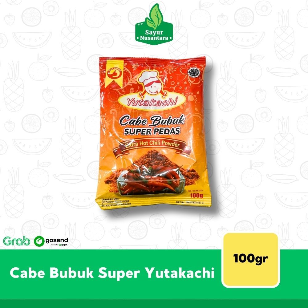 

Cabe Bubuk Super Yutakachi 100g - Sayur Nusantara