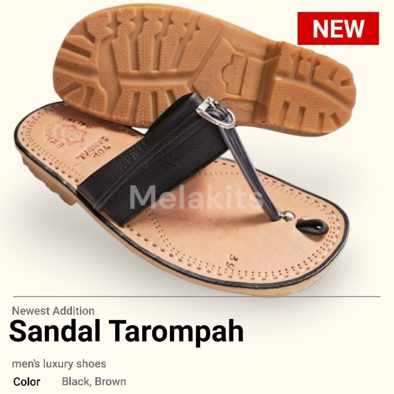 Sandal Terompah Sandal Jepit Kulit Asli Alas Terbaru