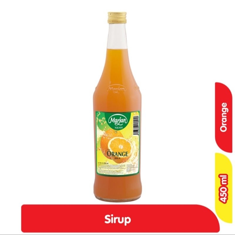 

Marjan Squash Sirup Orange 450ml