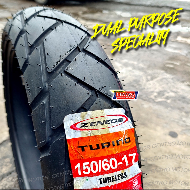ZENEOS TURINO 150/60-17 ZN33 Ban dual purpose Tubeless