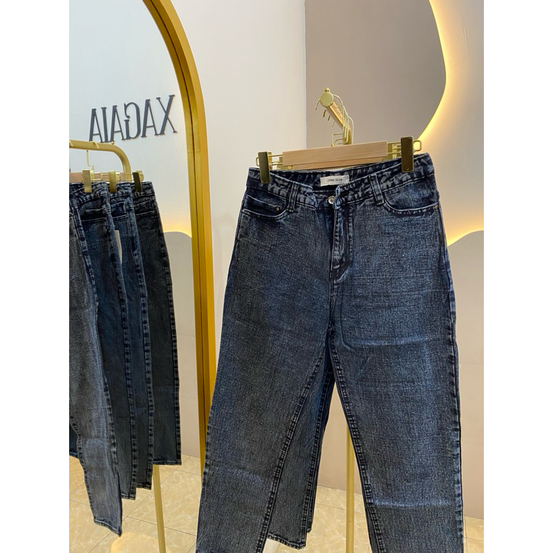 Jeans boyfriend snow black