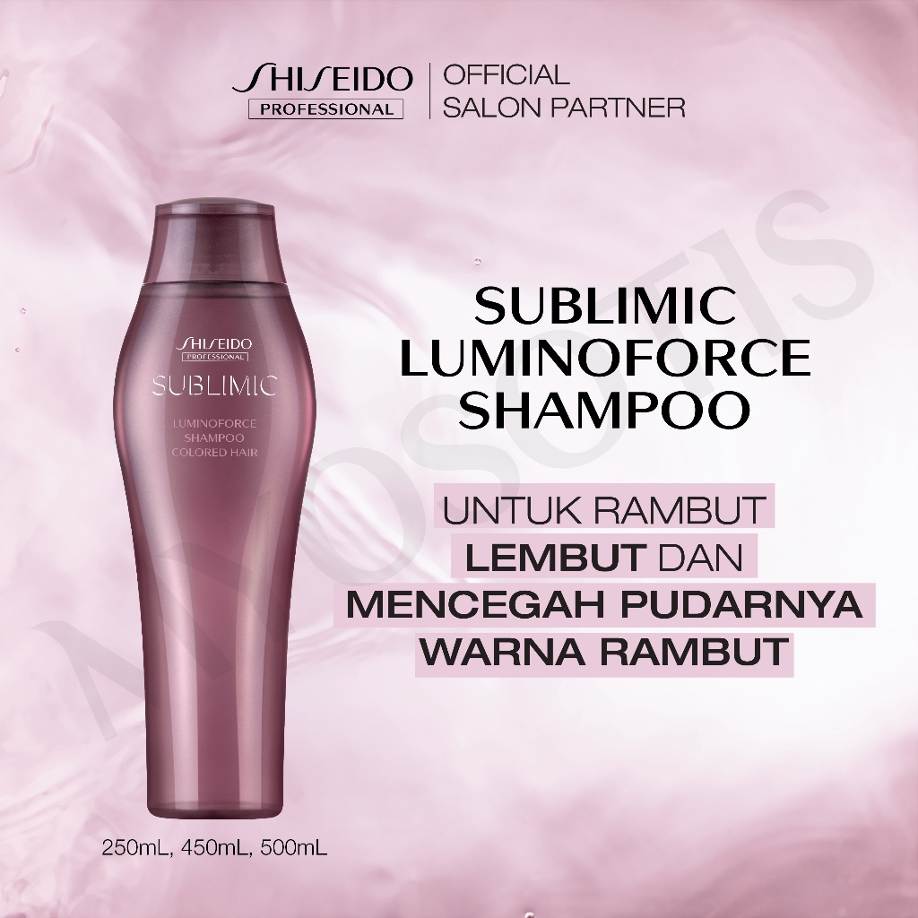Luminoforce Shampoo Sublimic Shiseido