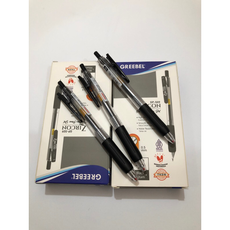 

1 Lusin Pulpen Greebel Zircon 0.5mm