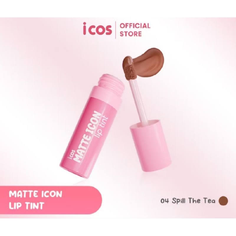 Icos Matte Icon Lip Tint Spill The Tea