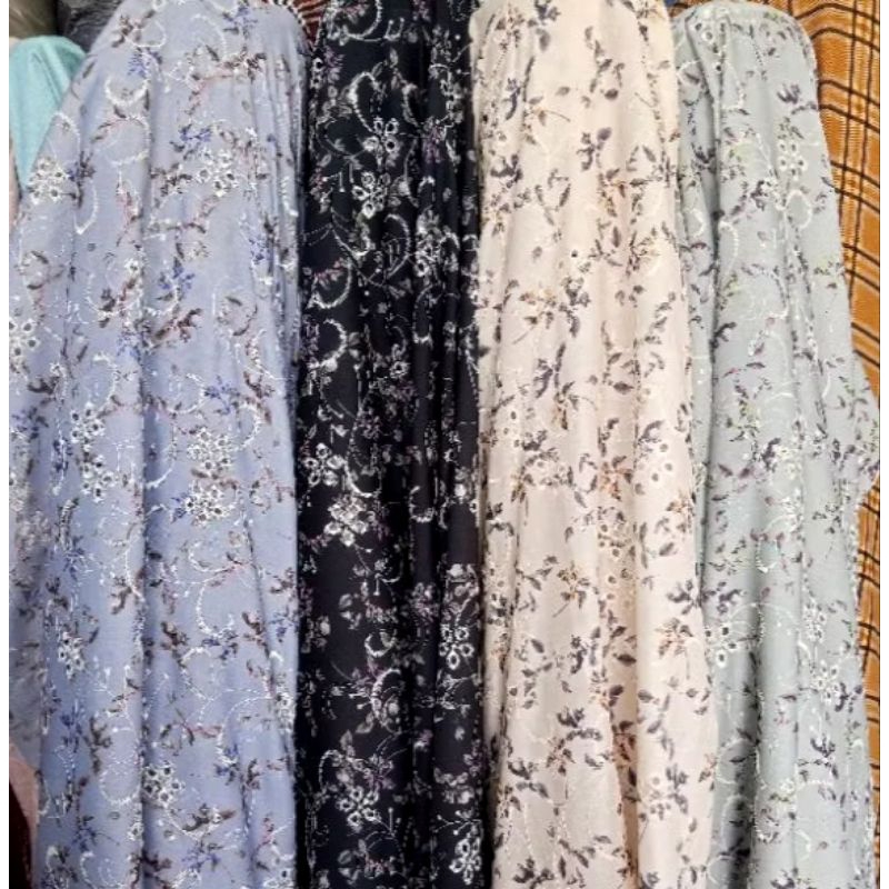 KAIN COTTON EMBROIDERY/ KATUN BORDIR/KATUN MOTIF BOLONG-BOLONG