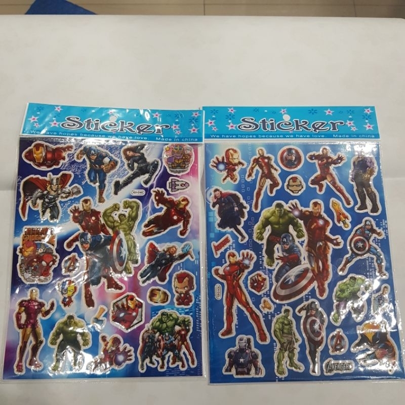 

Sticker Laser Motif Avengers KH-045 / KH-046
