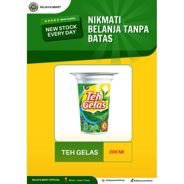 

Teh Gelas (Harga Per Gelas)