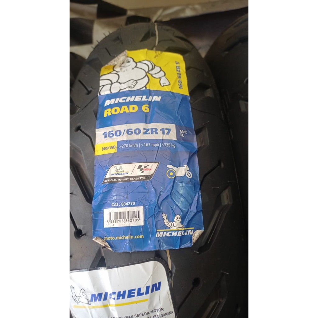 Ban Michelin Pilot Road 6 160 60 17