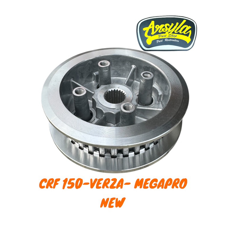 kaki 4 kopling lawan kopling rumah kampas kopling honda crf 150 verza megapro new megapro monoshock