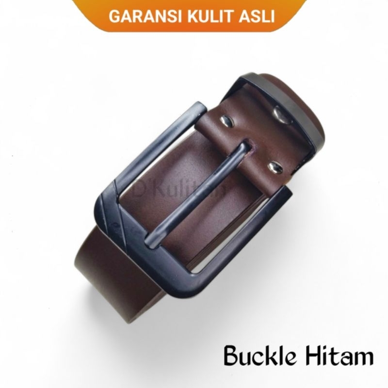 Sabuk Kulit Pria/Ikat Pinggang Pria Kulit Asli/Ikat Pinggang Pria Jumbo Laki-laki