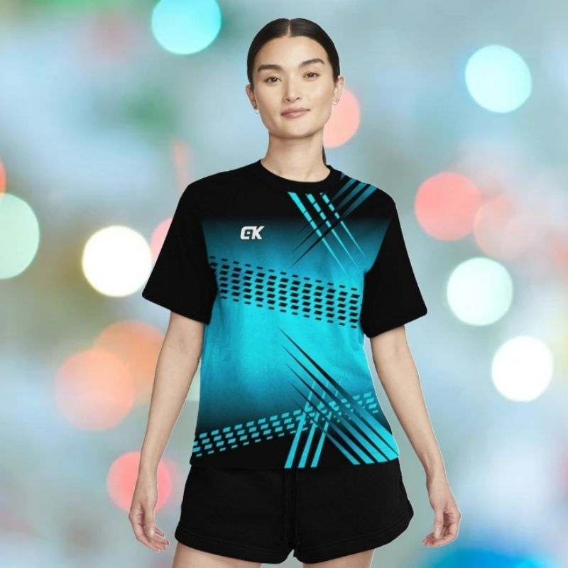 BAJU JERSEY OLAHRAGA WANITA DEWASA JUMBO 1 SET JERSEY VOLLY WANITA KAOS BADMINTON CEWEK KAOS TRAININ