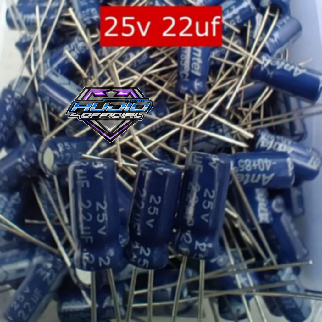 Elco Capasitor 22uf 25v Elko Kapasitor Kualitas Bagus
