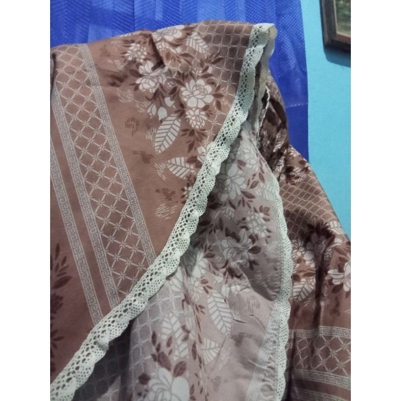 MUKENA DEWASA MOTIF BUNGA BAHAN KATUN / MUKENA TRAVELLING / MUKENA PREMIUM