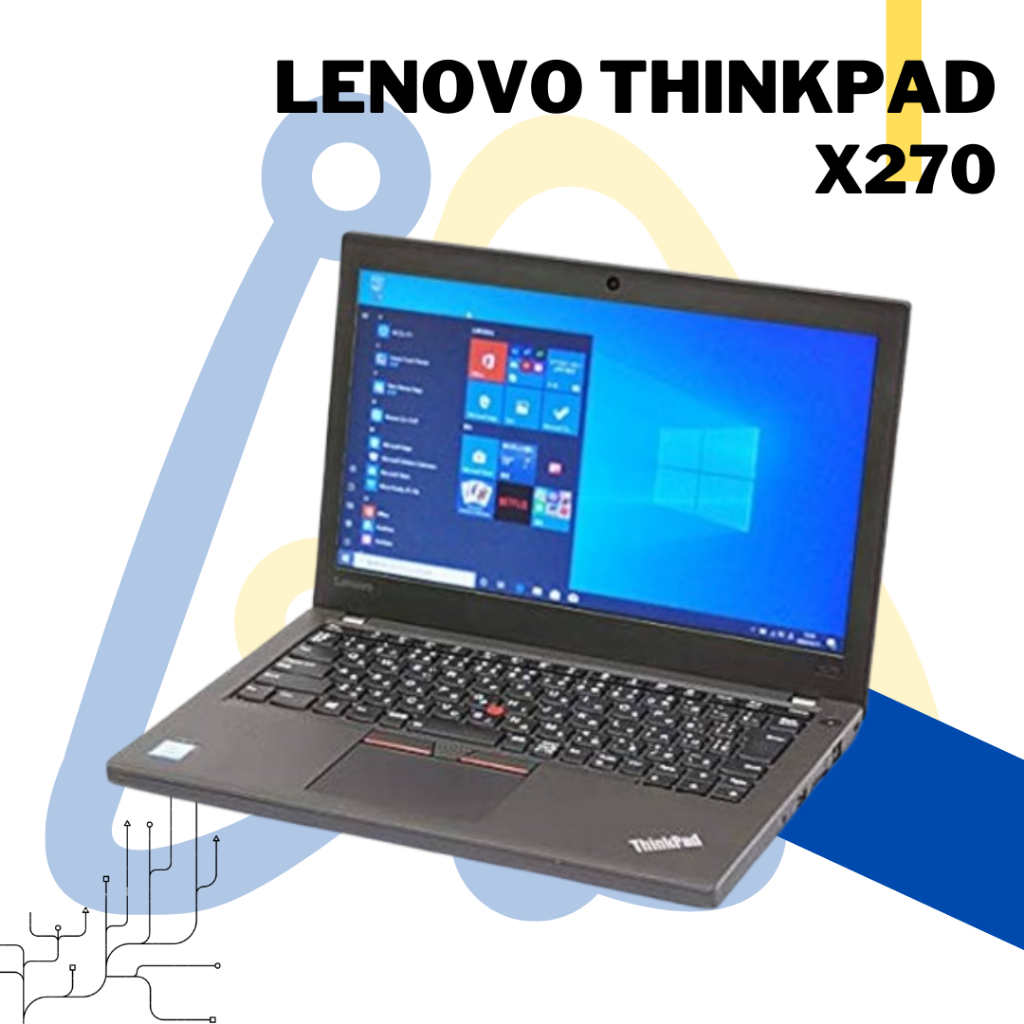 Laptop Second Lenovo Thinkpad X270 Core i5 Gen 7 Ram 8 gb SSD 256 gb/ Laptop Murah Bergaransi